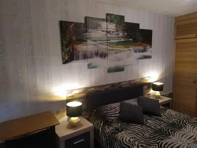 Zona de estar de Apartamento de montaña 