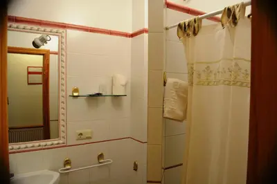 Un baño de Hotel Posada Guadalupe