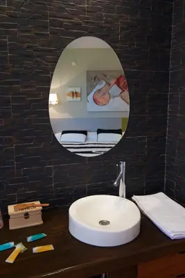 Un baño de Hotel Posada Guadalupe