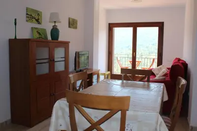 Zona de estar de Apartament a Capafonts - 