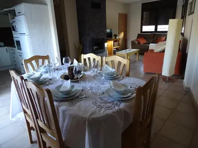 Una cocina o zona de cocina en Casa Ombrieta
