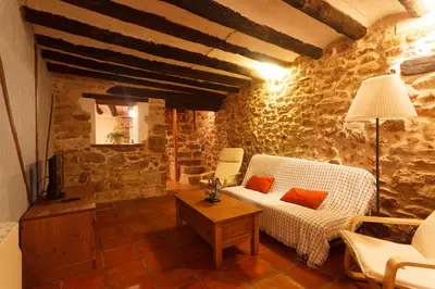 Zona de estar de Apartamentos La Pastora
