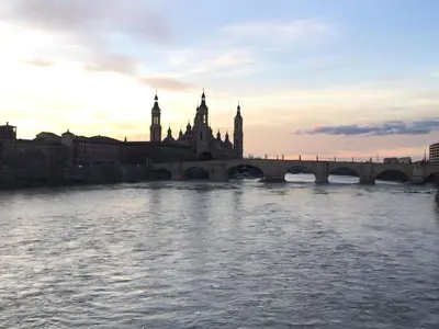 Vista de un río cerca de este apartamento