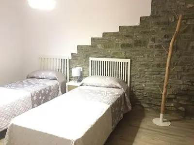 Cama o camas de una habitación en Casa Mestres
