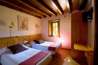 Cama o camas de una habitación en El Bouquet