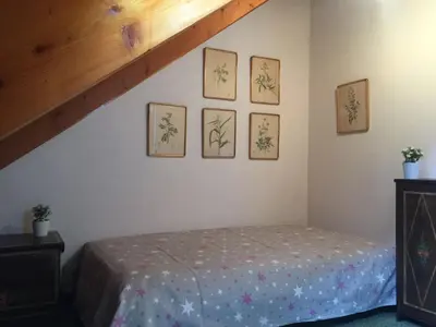 Cama o camas de una habitación en Duplex Con Encanto En Vielha
