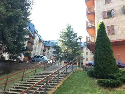 Jardín al aire libre en Duplex Con Encanto En Vielha