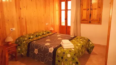 Cama o camas de una habitación en Casa Joan