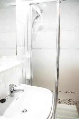 Un baño de Hotel La Rambla