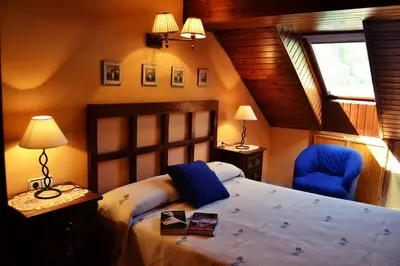 Cama o camas de una habitación en Apartaments El Tarter