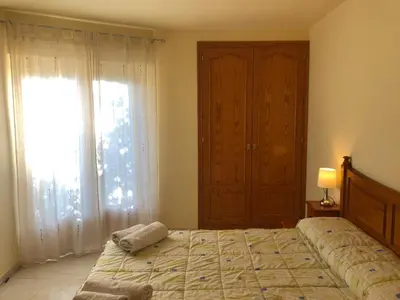 Cama o camas de una habitación en Apartaments El Tarter