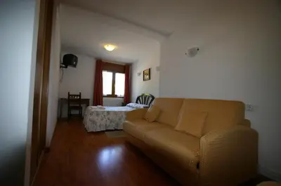 Zona de estar de Hotel Can Mestre