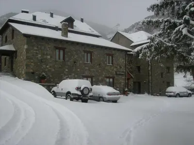 Hostal Pernalle en invierno