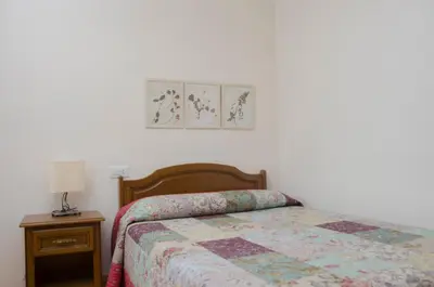 Cama o camas de una habitación en Casa Rural Marín