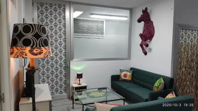Zona de estar de Apartamento La Luna