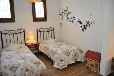 Cama o camas de una habitación en Sol Blanc