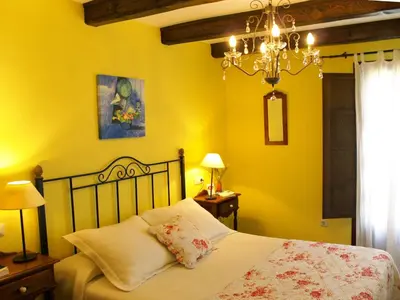 Cama o camas de una habitación en Casa del Infanzón