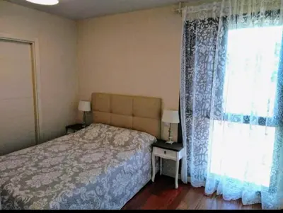 Cama o camas de una habitación en Apartamento Pirineo Aragonés