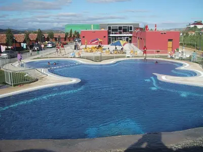 Piscina en o cerca de Camping Iratxe Ciudad de Vacaciones