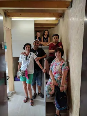Clientes alojados en Hostería de Curtidores