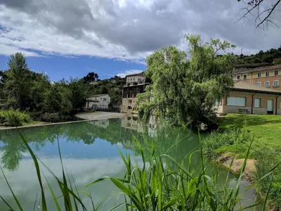 Paisaje cerca de este albergue