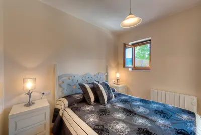Cama o camas de una habitación en Apartaments Flor De Neu