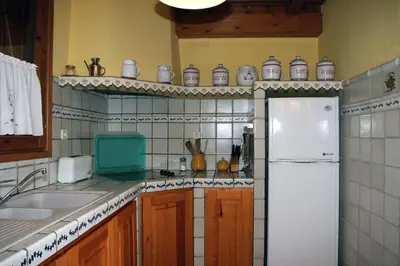 Una cocina o zona de cocina en Bagergue casa aranesa