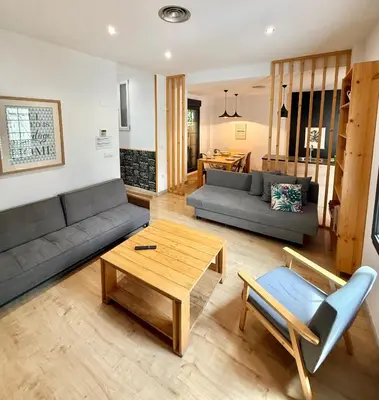 Zona de estar de Apartamento Vive Zaragoza