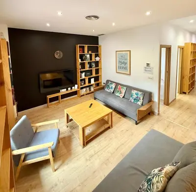 Zona de estar de Apartamento Vive Zaragoza