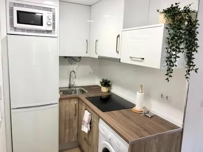 Una cocina o zona de cocina en Apartamento Centrico - Casta Alvarez