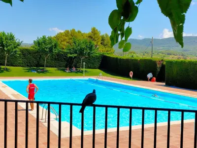 Piscina en o cerca de Les Voltes I - 2BD hidden gem in hilltop wine village