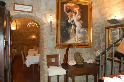 Un restaurante o sitio para comer en Hotel Rural Bidean