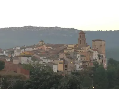 Paisaje cerca de este albergue