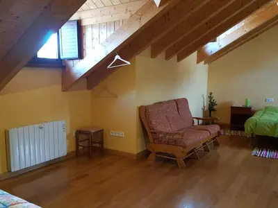 Zona de estar de Aisa Casa Simon
