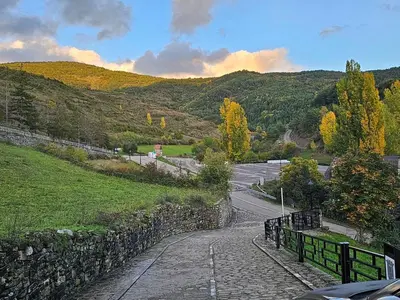 Paisaje cerca of this country house