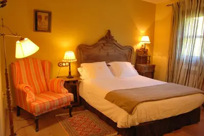 Cama o camas de una habitación en Hotel Selba d'Ansils