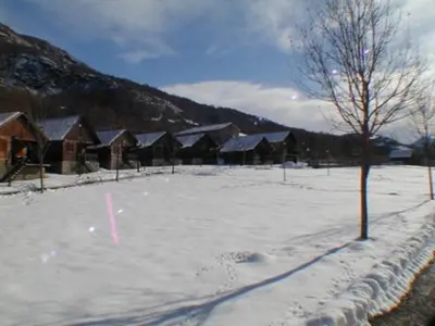 Bungalows La Borda d´Arnaldet en invierno