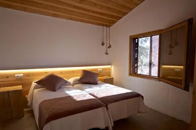 Cama o camas de una habitación en Casa Oryza