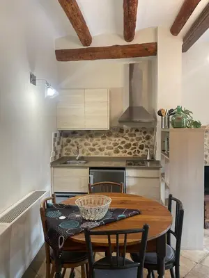 Una cocina o zona de cocina en Maset del Riu
