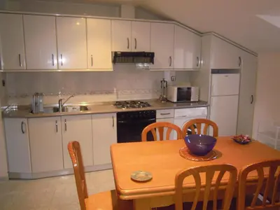 Una cocina o zona de cocina en Apartamento Casa Dueso