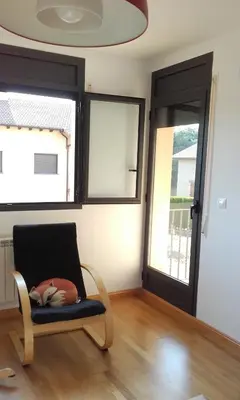 Zona de estar de Apartamento Paola. Prepirineo. Senderismo, relax...