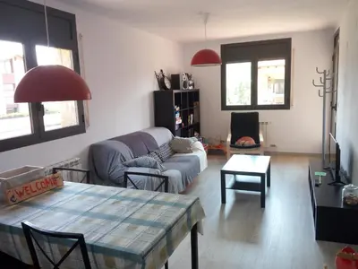 Zona de estar de Apartamento Paola. Prepirineo. Senderismo, relax...