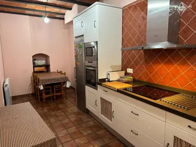 Una cocina o zona de cocina en Ca la Bet