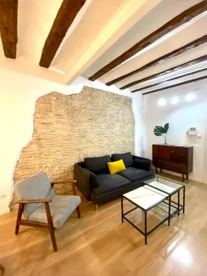 Zona de estar de VTZ El Balcón de Rey Alfonso I