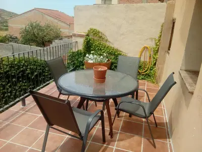 Un balcón o terraza de CA L'AVIADOR