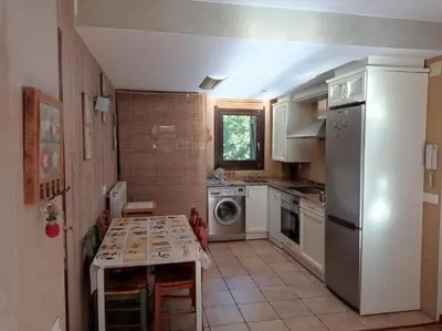 Una cocina o zona de cocina en vivienda isabel