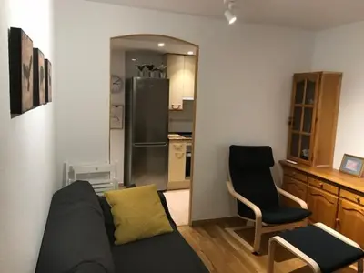Una cocina o zona de cocina en Biescas Centro! Garaje y wifi!!