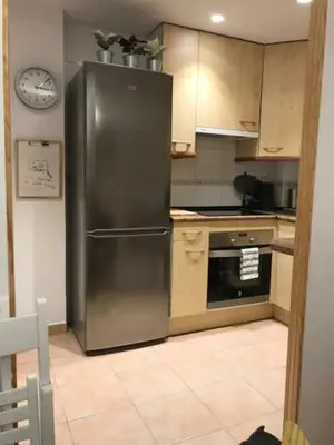 Una cocina o zona de cocina en Biescas Centro! Garaje y wifi!!