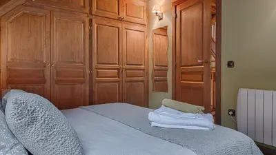 Cama o camas de una habitación en Casa Irissa