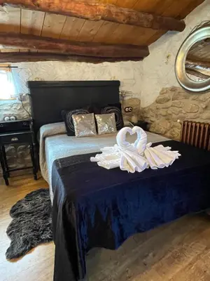 Cama o camas de una habitación en El Callejon De Andrese